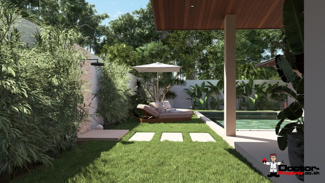 Modern Tropical 2 Bedroom Pool Villa in Na Mueang, Koh Samui – For Sale