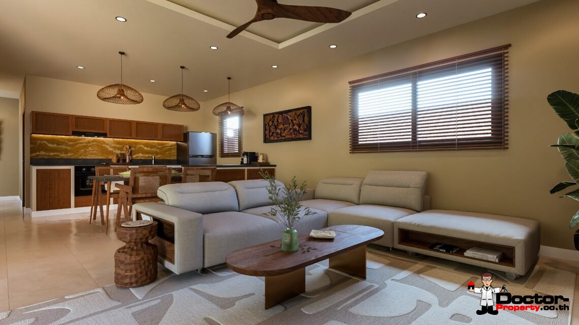 Modern Tropical 2 Bedroom Pool Villa in Na Mueang, Koh Samui – For Sale