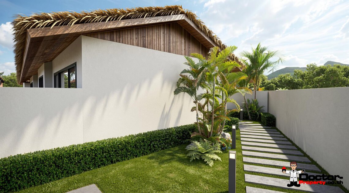 1 and 3 Bedroom Pool Villa with Bali Style in Lamai, Koh Samui – For Sale