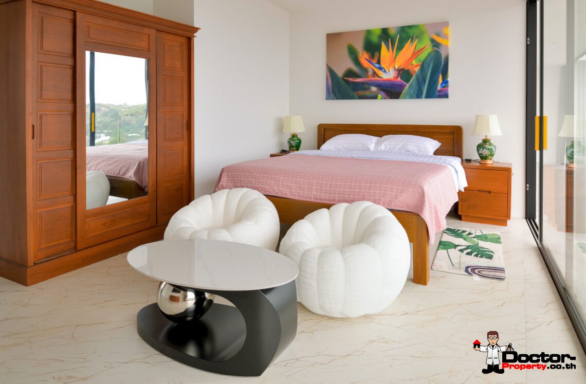 Luxurious 5 Bedroom Pool Villa with Sea View in Bo Phut, Koh Samui – For Sale