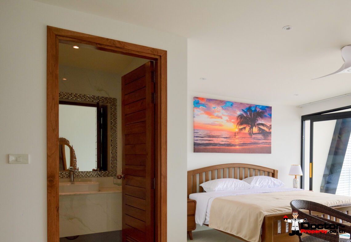 Luxurious 5 Bedroom Pool Villa with Sea View in Bo Phut, Koh Samui – For Sale