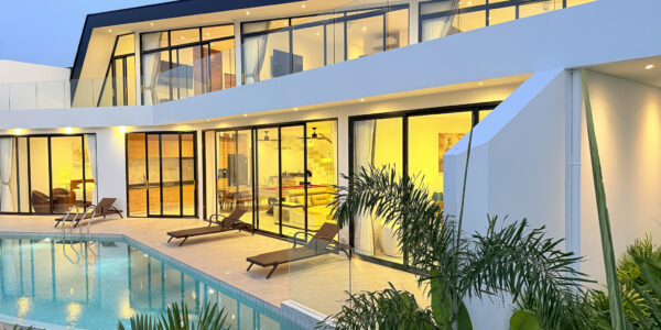Luxurious 5 Bedroom Pool Villa with Sea View in Bo Phut, Koh Samui – For Sale