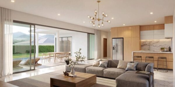 Modern Tropical 3 Bedroom Pool Villa in Lamai, Koh Samui – For Sale