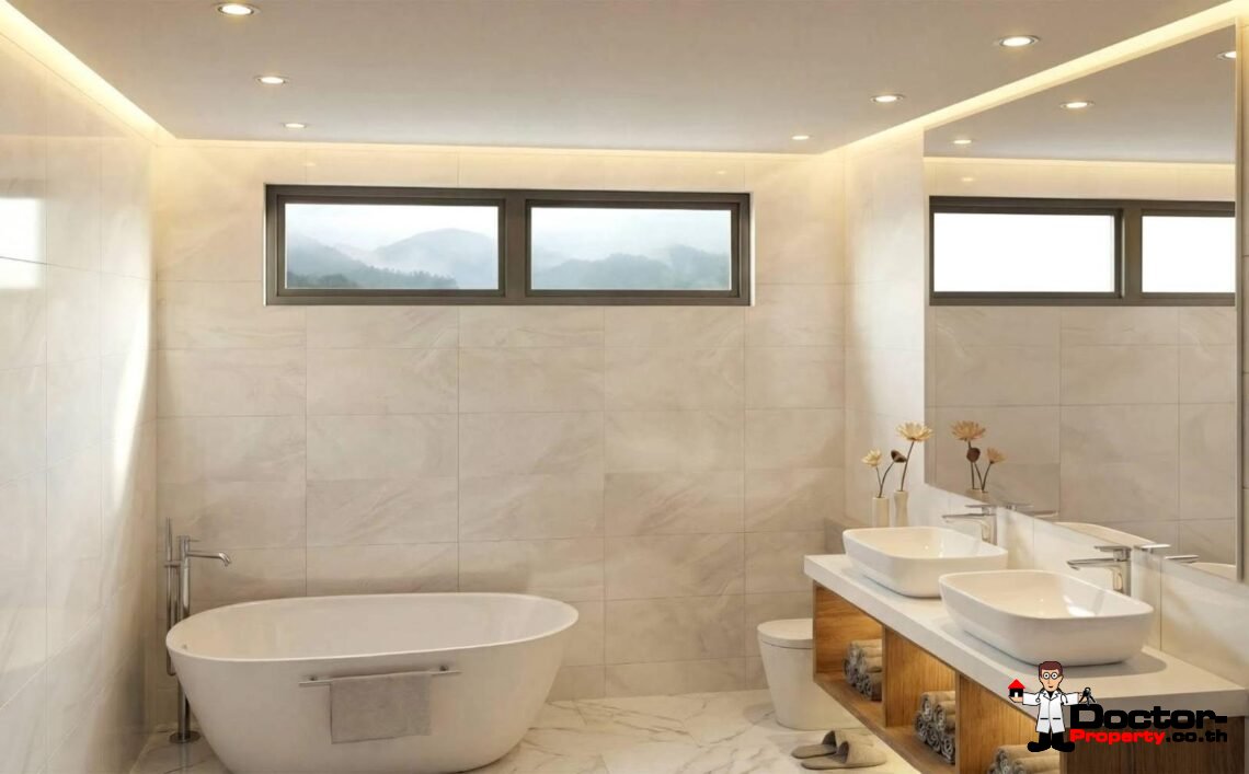 Modern Tropical 3 Bedroom Pool Villa in Lamai, Koh Samui – For Sale