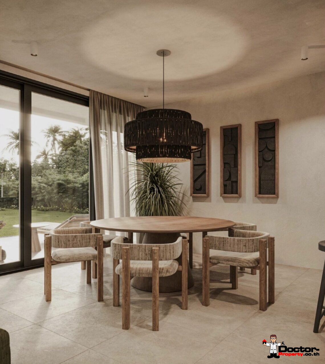 Modern Tropical 3 Bedroom Private Pool – 2 Storey Villa in Chaweng Noi, Koh Samui – For Sale