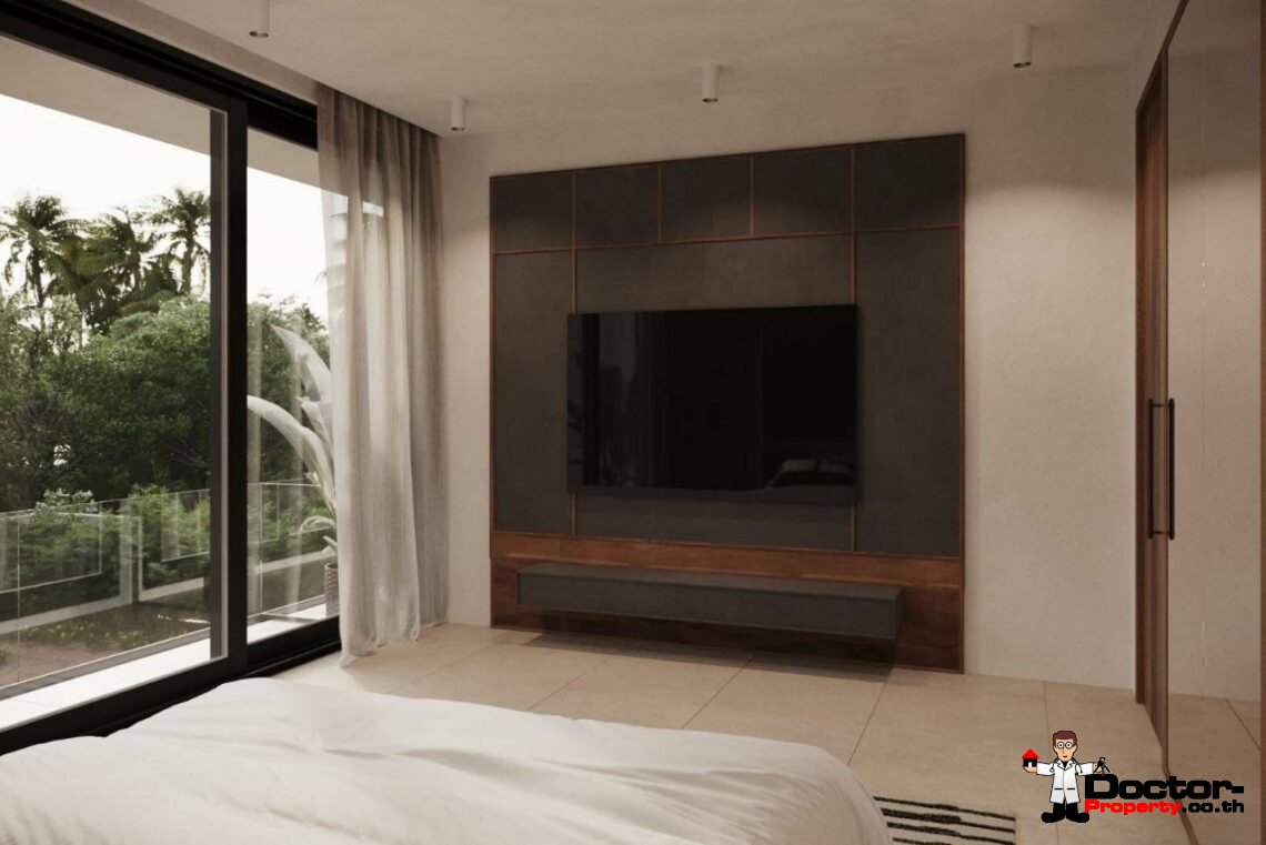 Modern Tropical 3 Bedroom Private Pool – 2 Storey Villa in Chaweng Noi, Koh Samui – For Sale