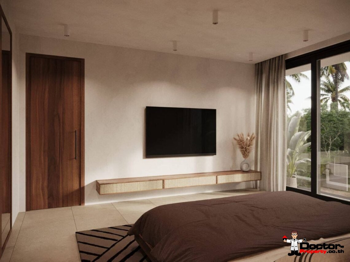 Modern Tropical 3 Bedroom Private Pool – 2 Storey Villa in Chaweng Noi, Koh Samui – For Sale