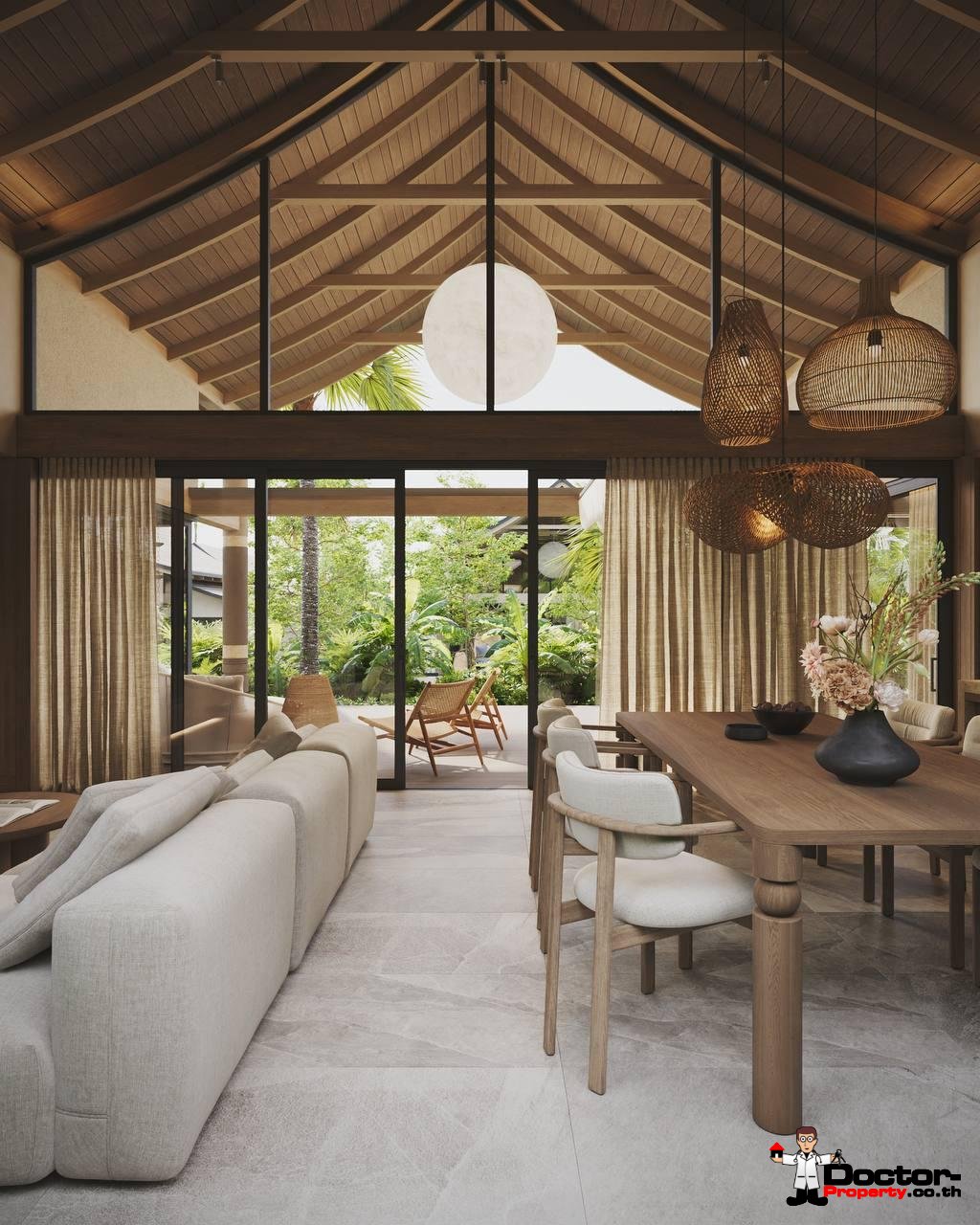 Tropical 2 Bedroom Pool Villa in Mae Nam, Koh Samui – For Sale