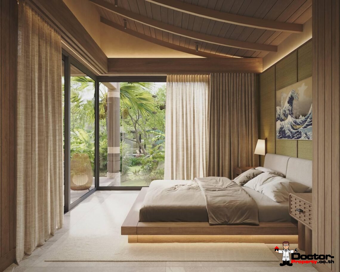 Tropical 2 Bedroom Pool Villa in Mae Nam, Koh Samui – For Sale