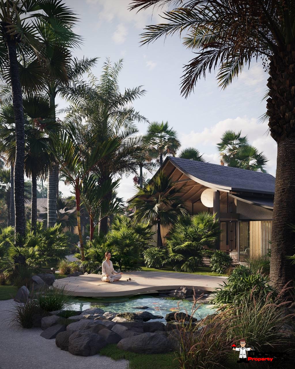 Tropical 2 Bedroom Pool Villa in Mae Nam, Koh Samui – For Sale