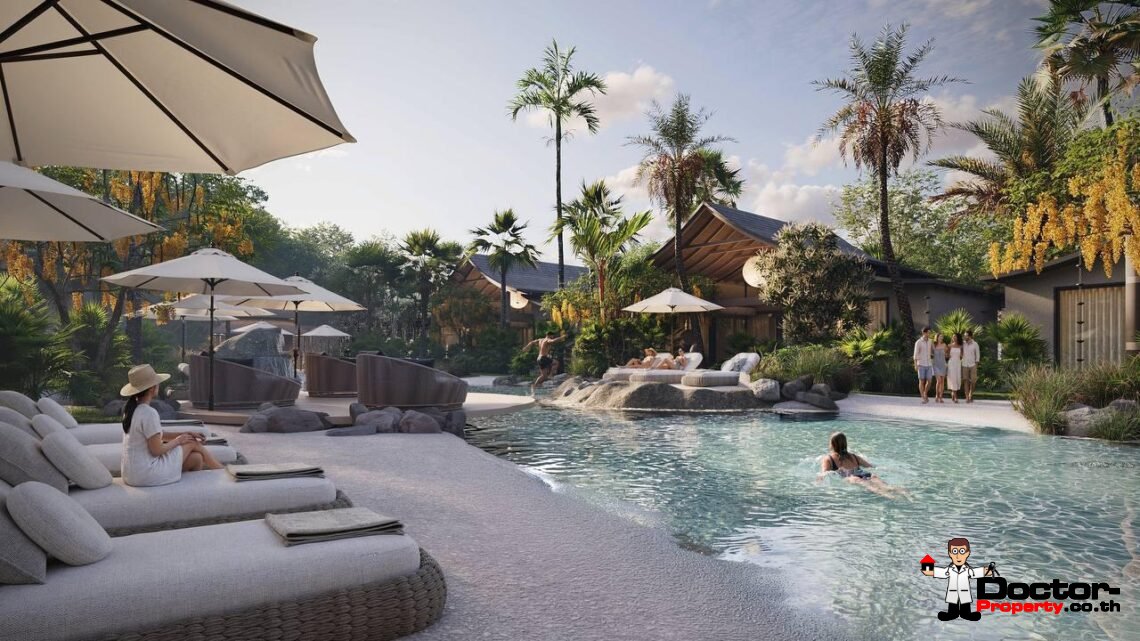Tropical 2 Bedroom Pool Villa in Mae Nam, Koh Samui – For Sale