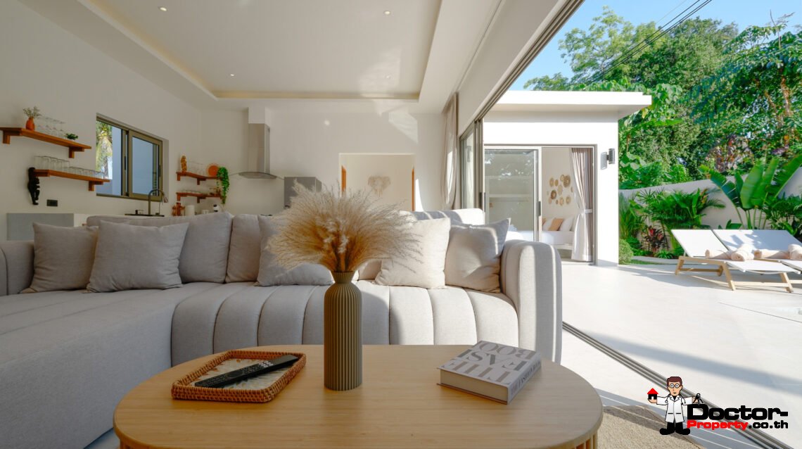 Modern 3 Bedroom Private Pool Villa in Mae Nam, Koh Samui – For Sale