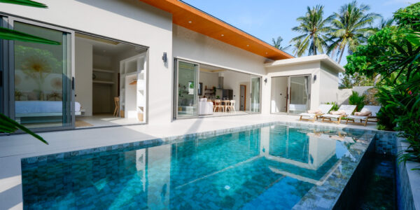 Modern 3 Bedroom Private Pool Villa in Mae Nam, Koh Samui – For Sale