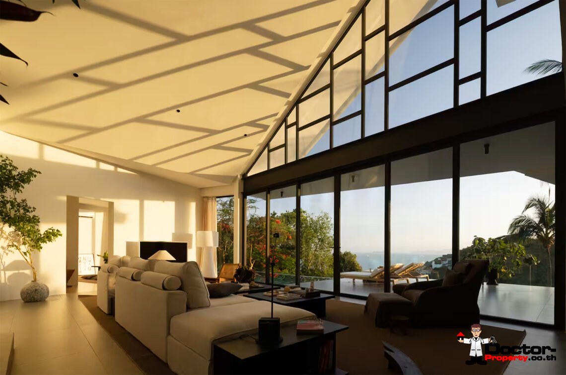 Luxurious 5 Bedroom Pool Villa with Sea View in Bang Por, Koh Samui – For Sale