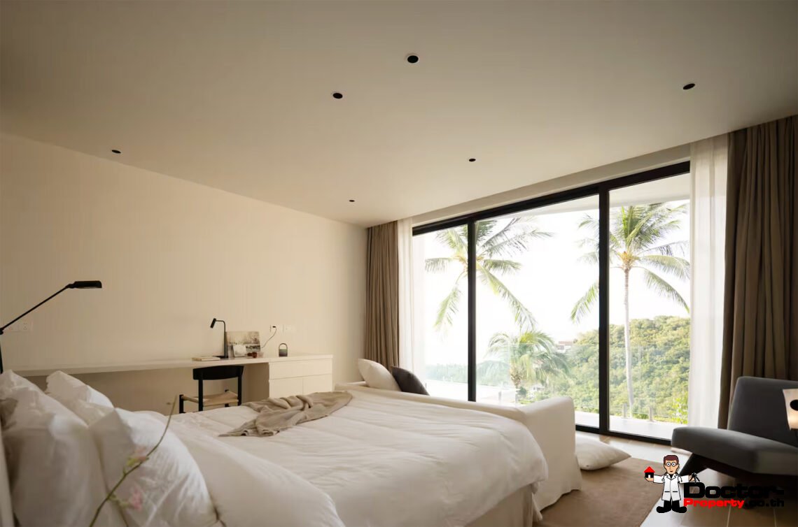 Luxurious 5 Bedroom Pool Villa with Sea View in Bang Por, Koh Samui – For Sale