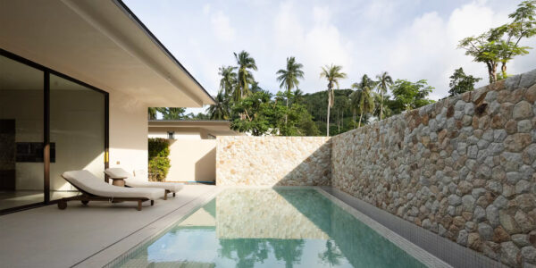 Contemporary 3 Bedroom Pool Villa, Walk to the Beach in Bang Por, Koh Samui – For Sale