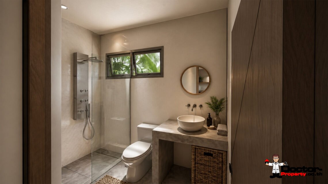 2 Bedroom Apartment with Sea View in Na Mueang, Koh Samui – For Sale