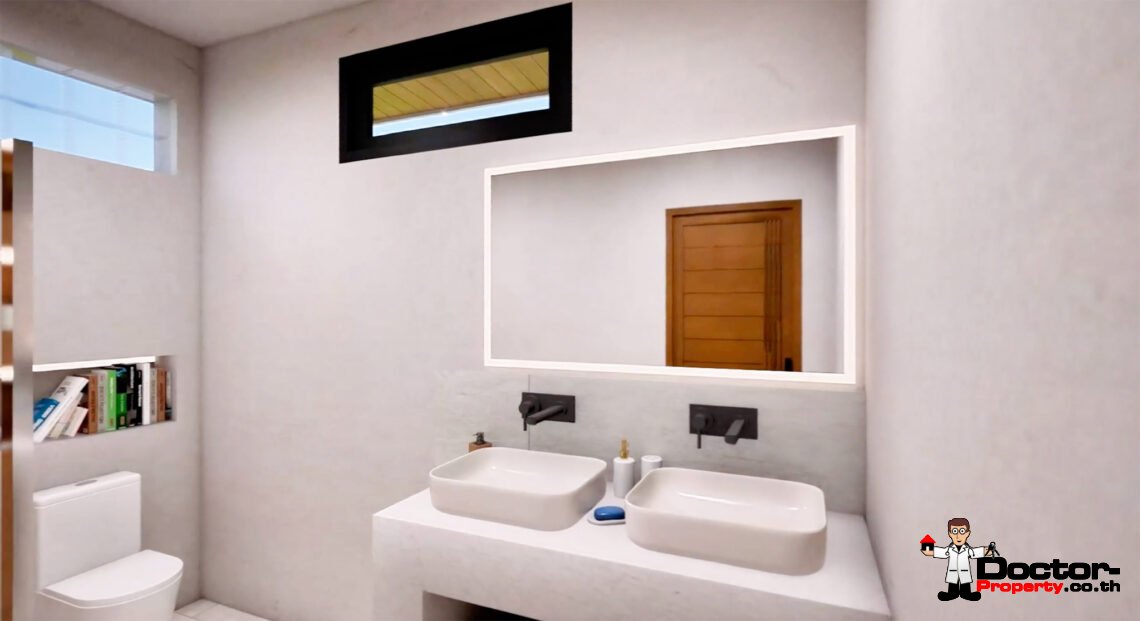 Modern Tropical 2-3 Bedroom Pool Villa in Lamai, Koh Samui – For Sale
