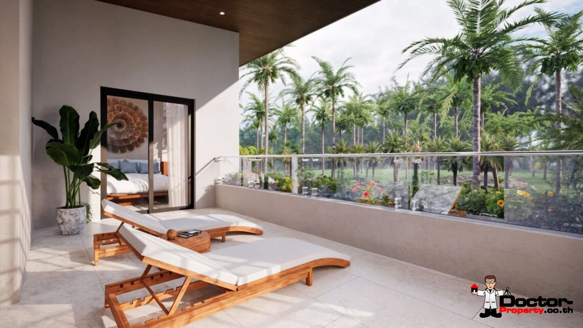 Modern Tropical 2-3 Bedroom Pool Villa in Lamai, Koh Samui – For Sale
