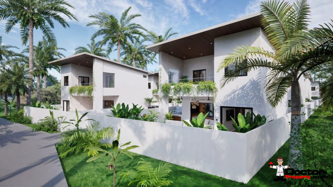 Modern Tropical 2-3 Bedroom Pool Villa in Lamai, Koh Samui – For Sale