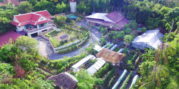 Spacious Land with House in Bang Rak, Koh Samui – For Sale