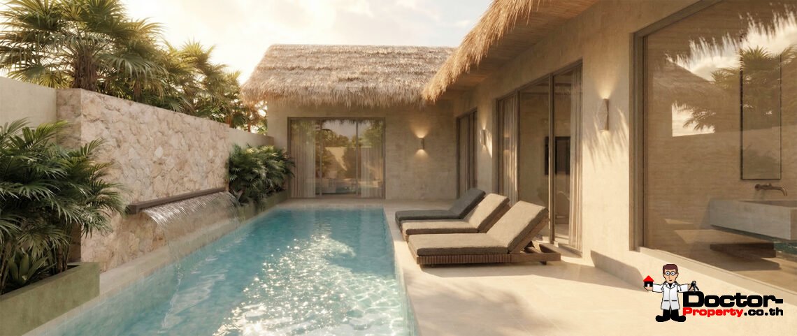 3 Bedroom Pool Villa with Lakeside in Chaweng, Koh Samui – For Sale