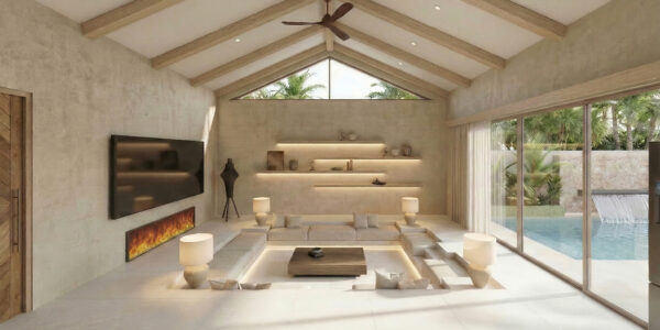 3 Bedroom Pool Villa with Lakeside in Chaweng, Koh Samui – For Sale