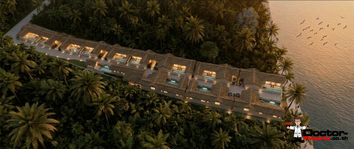 3 Bedroom Pool Villa with Lakeside in Chaweng, Koh Samui – For Sale