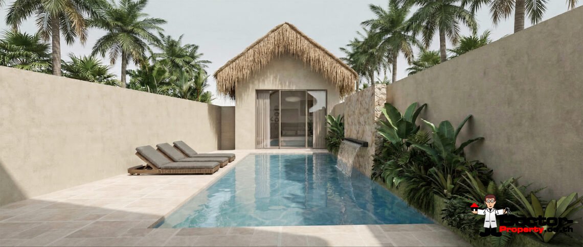 3 Bedroom Pool Villa with Lakeside in Chaweng, Koh Samui – For Sale
