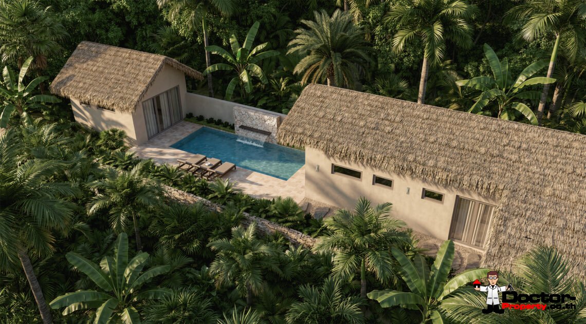 3 Bedroom Pool Villa with Lakeside in Chaweng, Koh Samui – For Sale