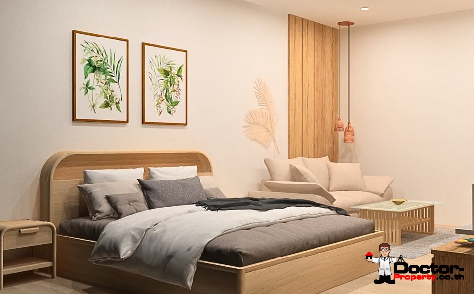 1-2 Bedroom Condominium with Lakeside in Chaweng, Koh Samui – For Sale