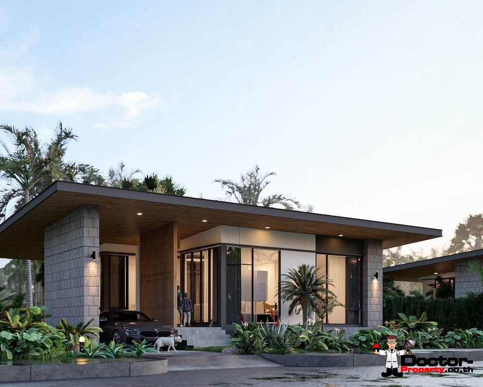 2 Bedroom Tiny House, 800 metre walk to the Beach in Ban Tai, Koh Samui – For Sale