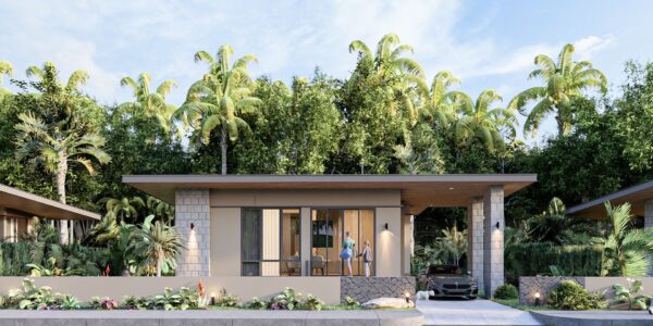 2 Bedroom Tiny House, 800 metre walk to the Beach in Ban Tai, Koh Samui – For Sale