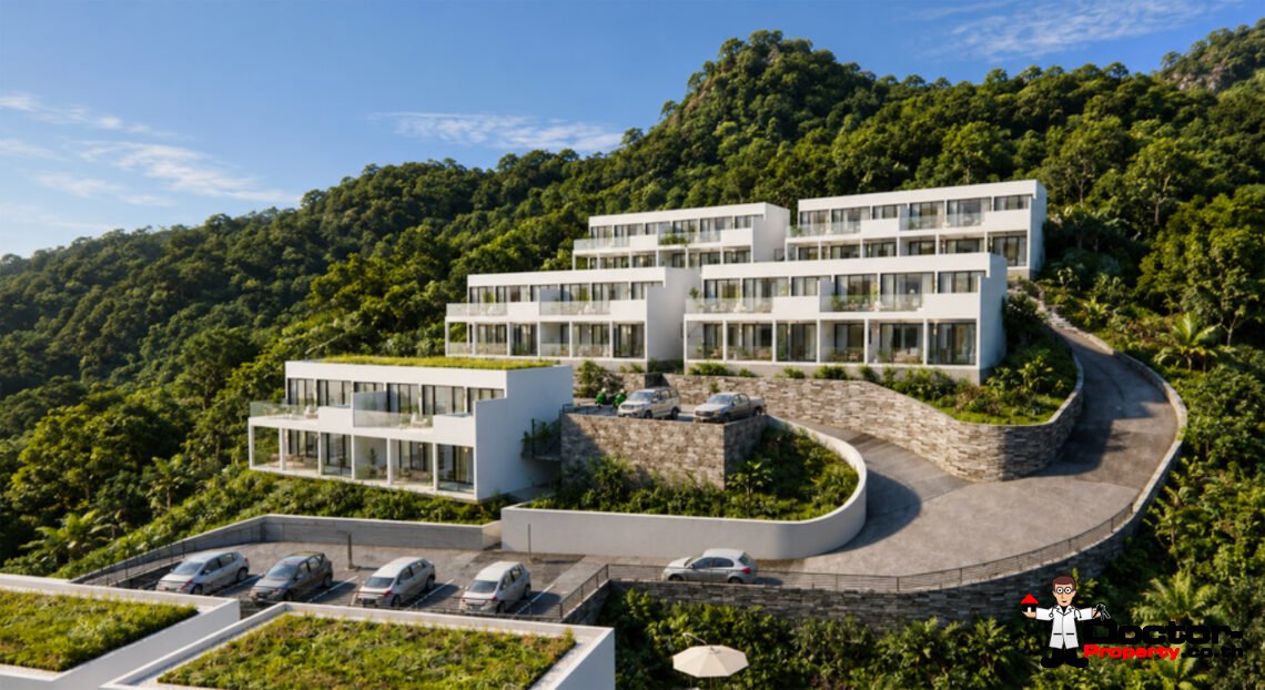 2 Bedroom Apartment with Sea View in Na Mueang, Koh Samui – For Sale