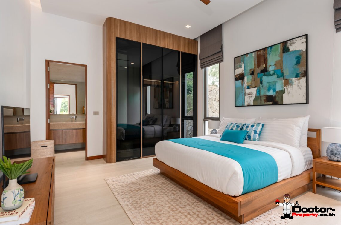 Luxury 3-4 Bedroom Private Pool Villa with Sea View in Chaweng Noi, Koh Samui – For Sale