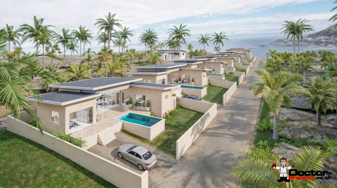 Tropical 3 Bedroom Pool Villa in Bo Phut, Koh Samui – For Sale
