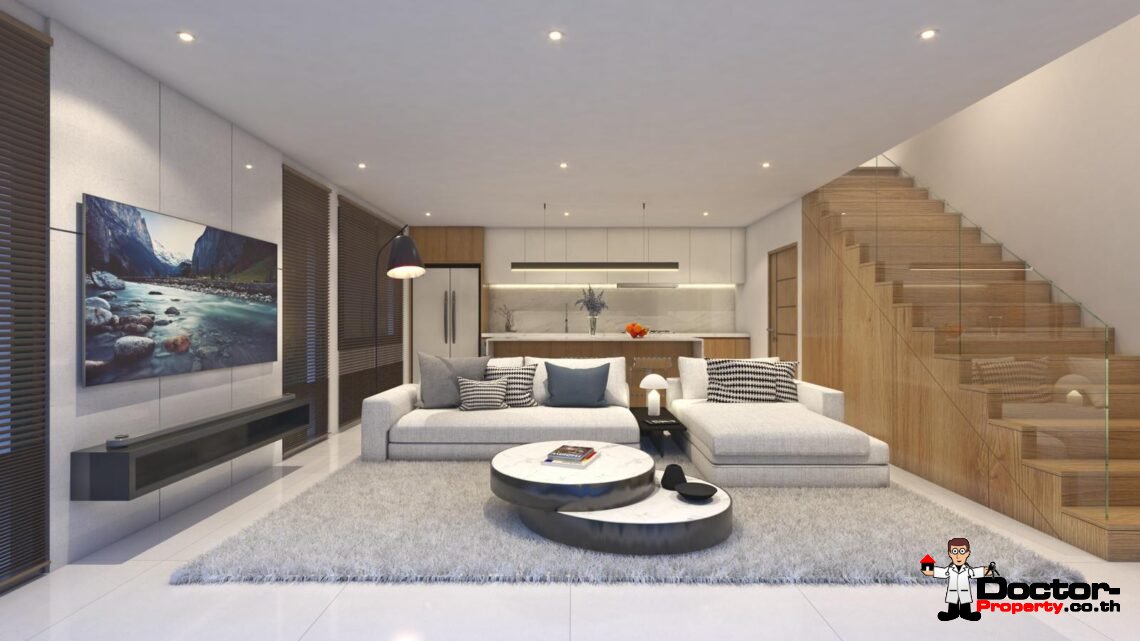 3–4 Bedroom, 2-Storey Private Pool Villa in Bo Phut – For Sale