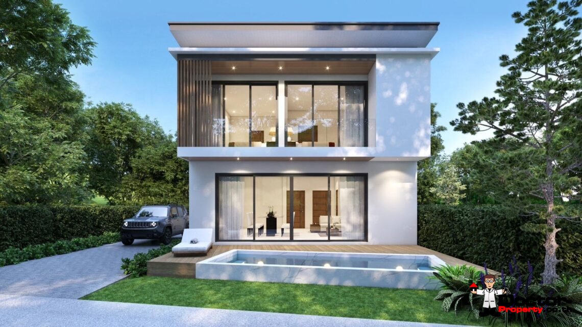 3–4 Bedroom, 2-Storey Private Pool Villa in Bo Phut – For Sale