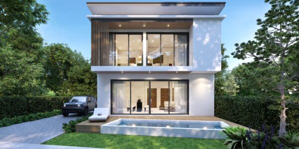 3–4 Bedroom, 2-Storey Private Pool Villa in Bo Phut – For Sale
