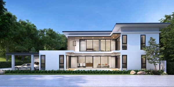 3–4 Bedroom, 2-Storey Private Pool Villa in Bo Phut – For Sale