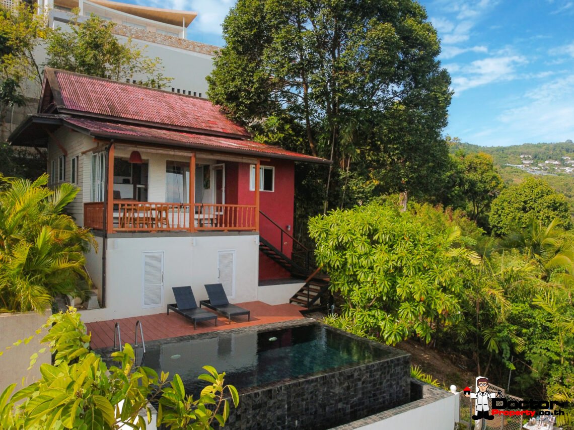 2 Bedroom House with 300 metre to the Beach in Bang Por, Koh Samui – For Sale