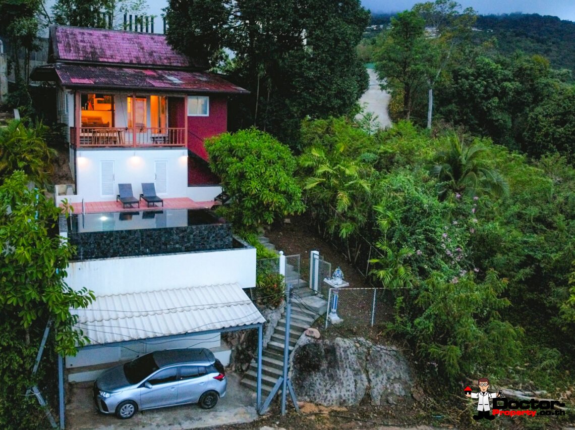 2 Bedroom House with 300 metre to the Beach in Bang Por, Koh Samui – For Sale