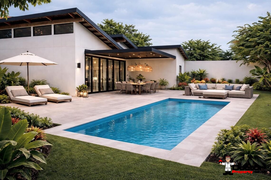 New 5 Bedroom Pool Villa in Bo Phut, Koh Samui – For Sale