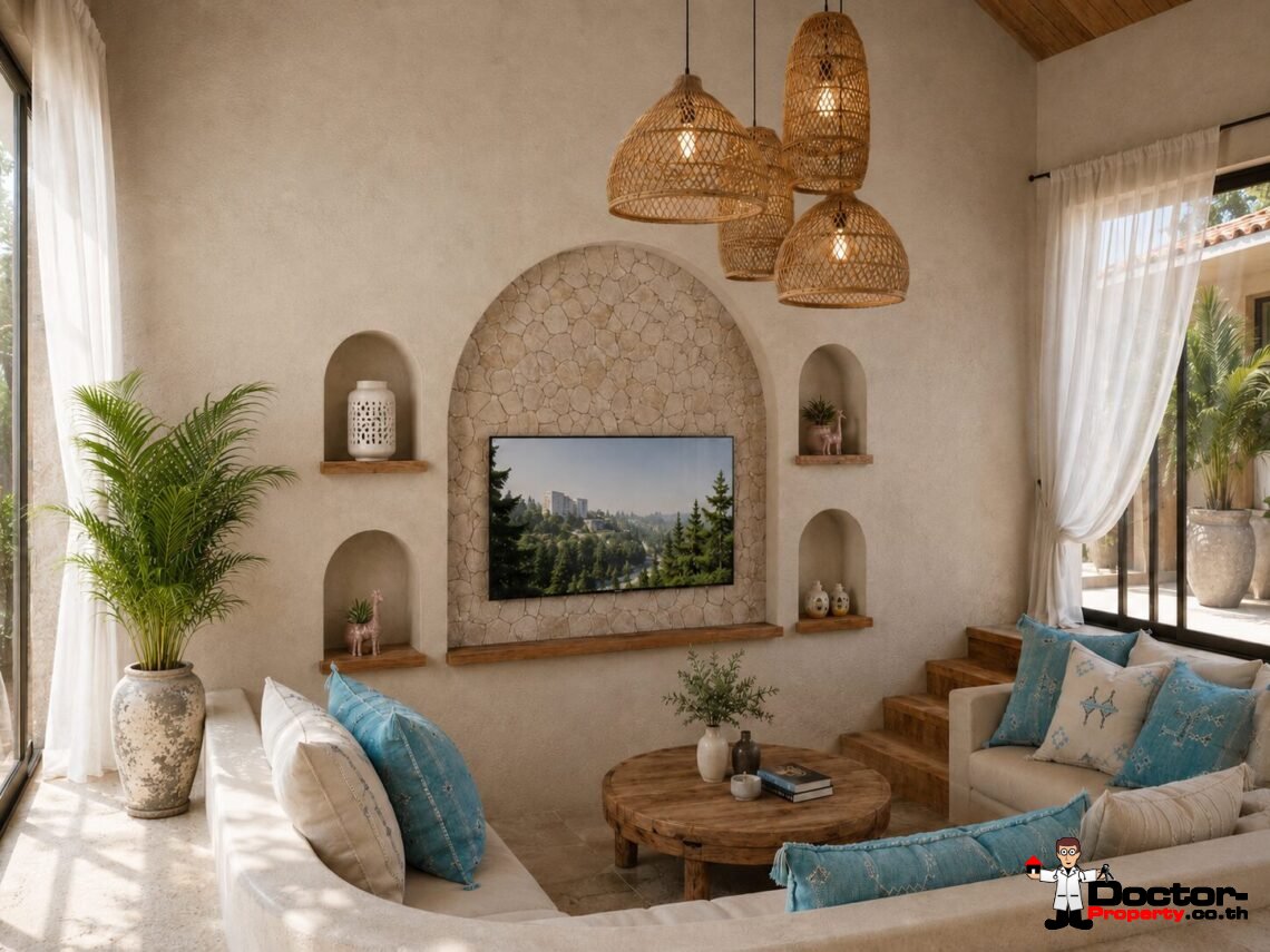 New 1 Bedroom Tropical Villa in Thong Krut, Koh Samui – For Sale