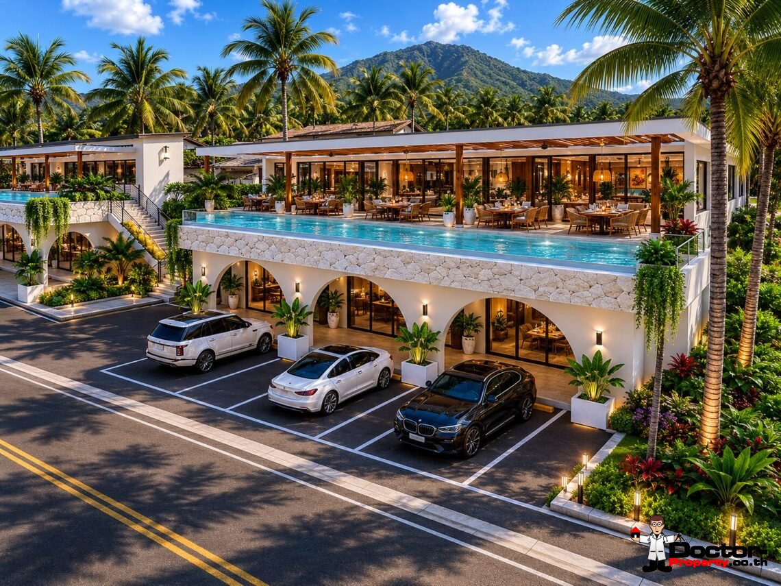 New 1 Bedroom Tropical Villa in Thong Krut, Koh Samui – For Sale