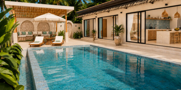 New 3 Bedroom Tropical Villa in Thong Krut, Koh Samui – For Sale
