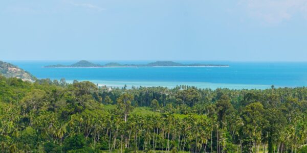 3 + 1 Bedroom Villa With Sea View in Taling Ngam, Koh Samui – For Sale