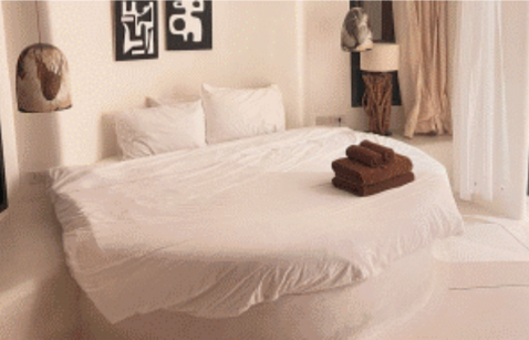 Bedroom furnishing in SHA-KOON 1 bedroom villa