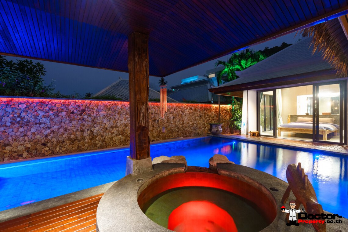 3 Bedroom Zen Pool Villa – Bo Phut Koh Samui – For Sale