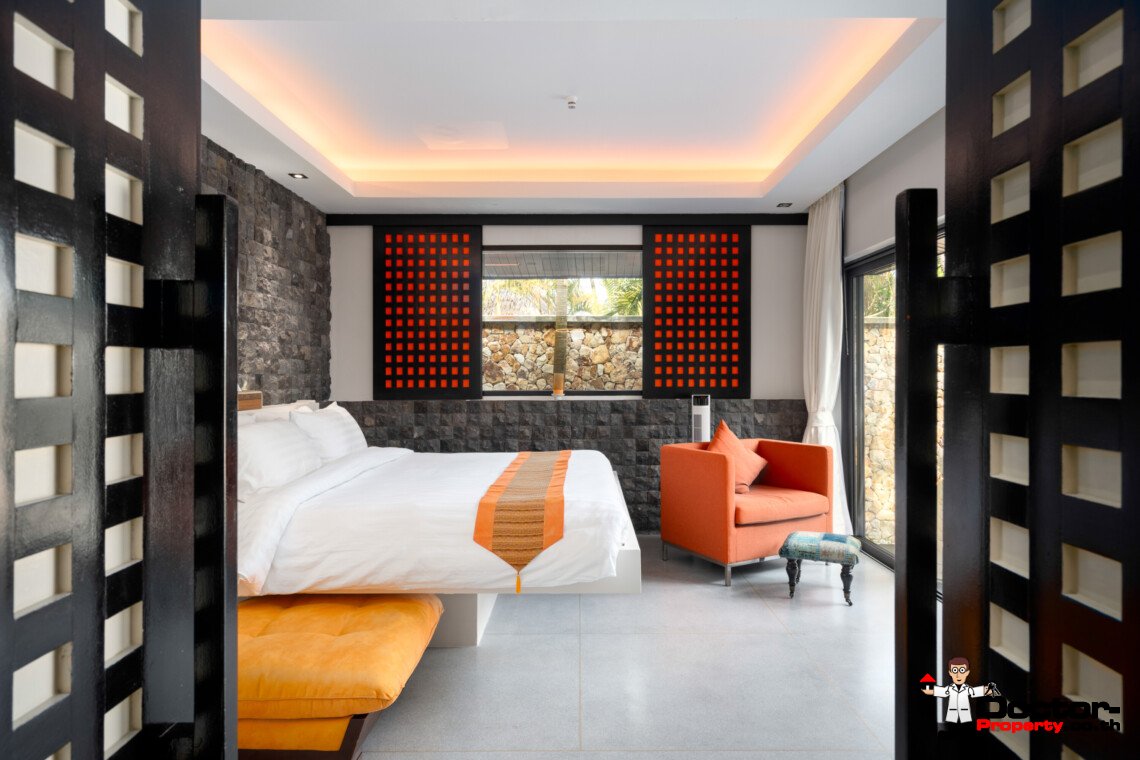3 Bedroom Zen Pool Villa – Bo Phut Koh Samui – For Sale